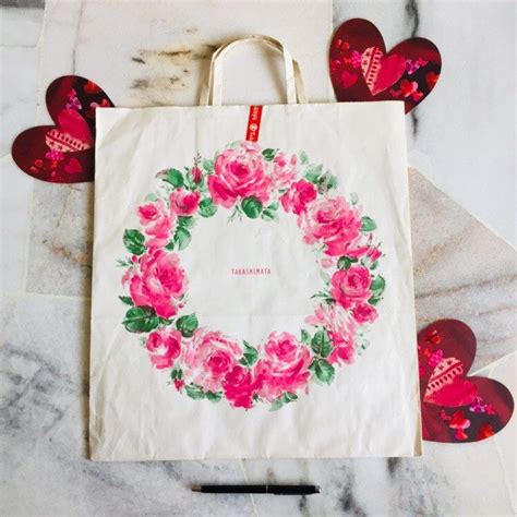 takashimaya shopping bag.